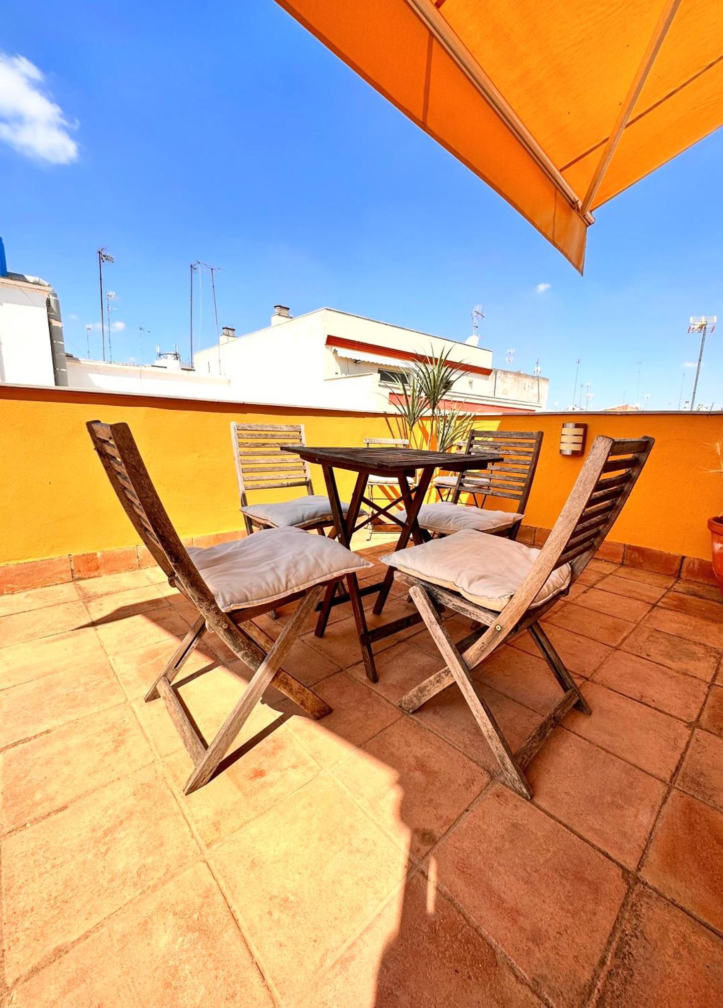 Penthouse Near Cathedral Private Rooftop Private Parking Sevilha Exterior foto