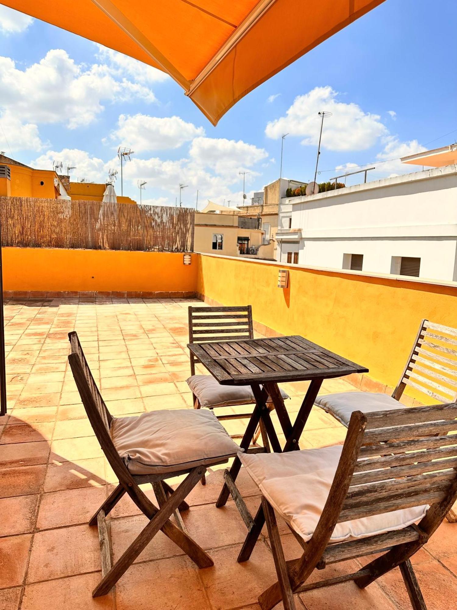 Penthouse Near Cathedral Private Rooftop Private Parking Sevilha Exterior foto
